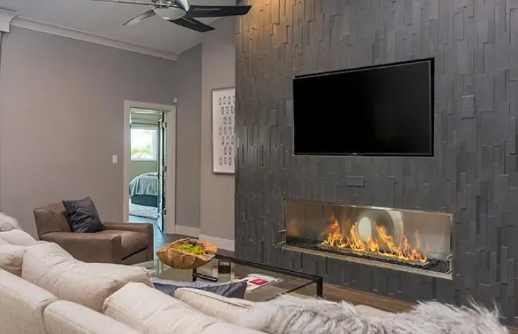 

30 inch real fire electric intelligent smart bio ethanol fireplace burner