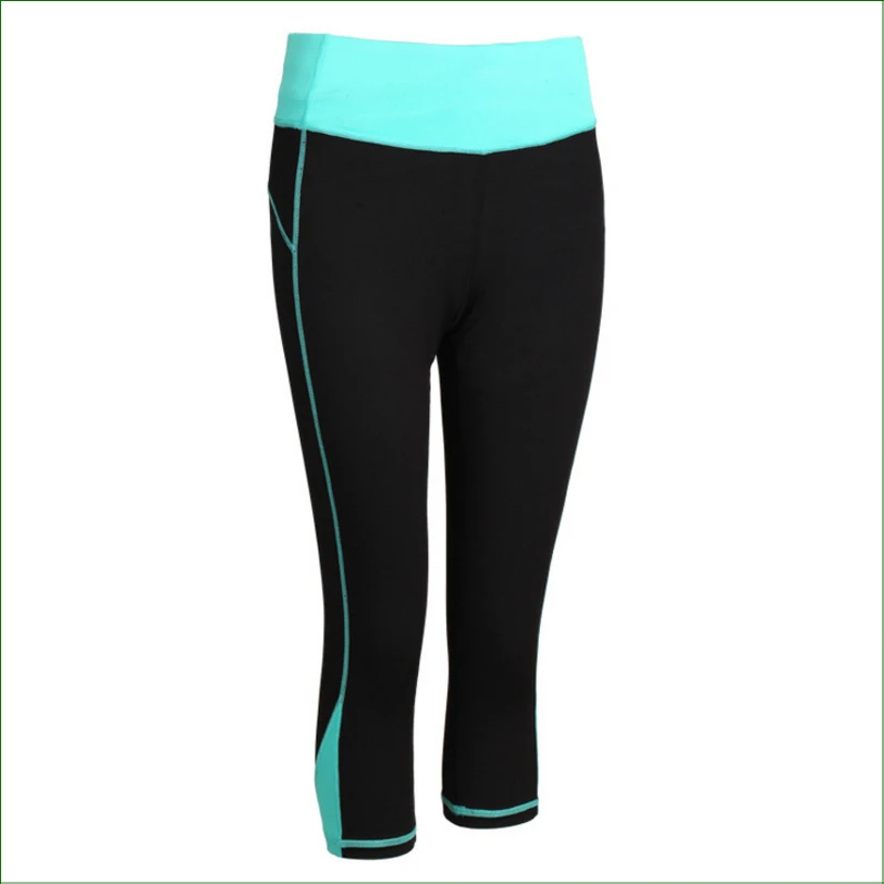 Compression Capri Pants for Women, RP11 Running Pants, Yoga Sports Tights, Sports Leggings with Practical Pocket