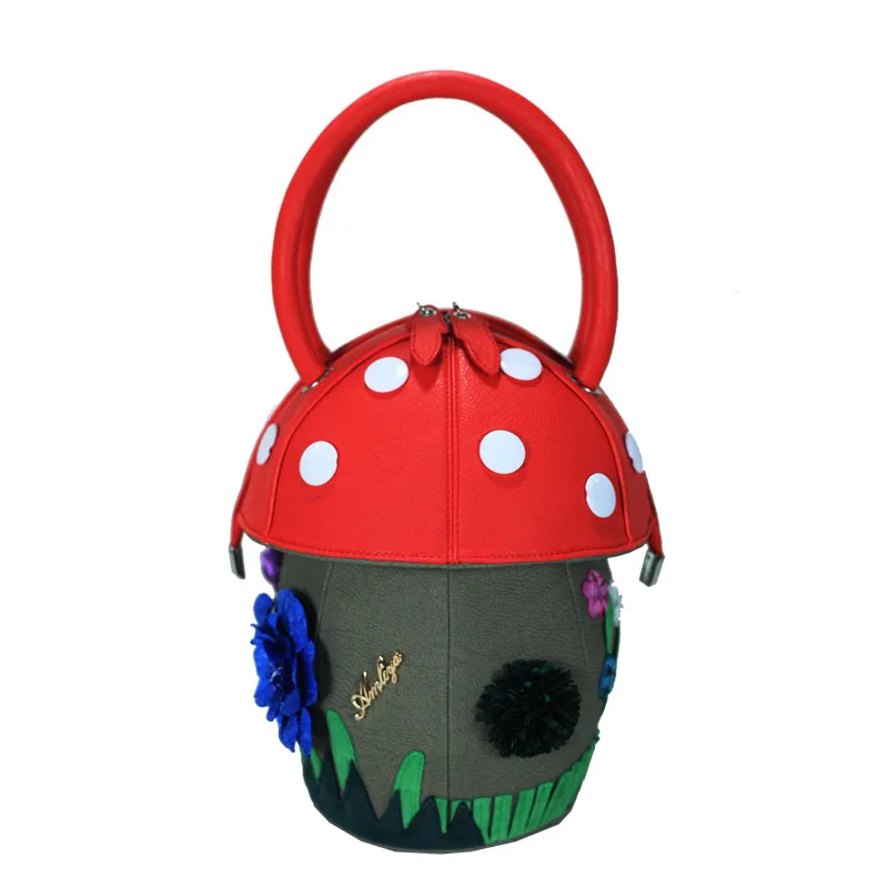 Mushroom Shaped Bag Womens Bags Handbags Crossbody Bags Girls Shoulder Messenger Bag Mujer Femme Handbag for Women 2019