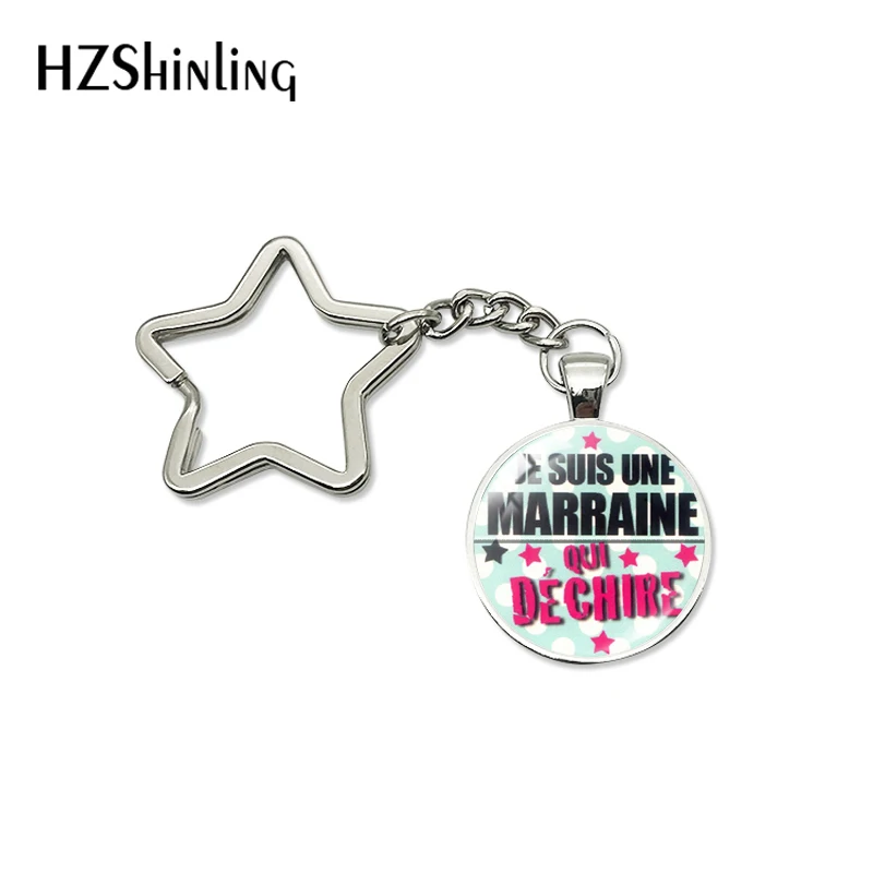 2019แฟชั่น Tata Marraine Qui Dechire Star Key Chain Hook Lobster Buckle พวงกุญแจ Maitresse Mamie Super เครื่องประดับสุภาพสตรีของขวัญ