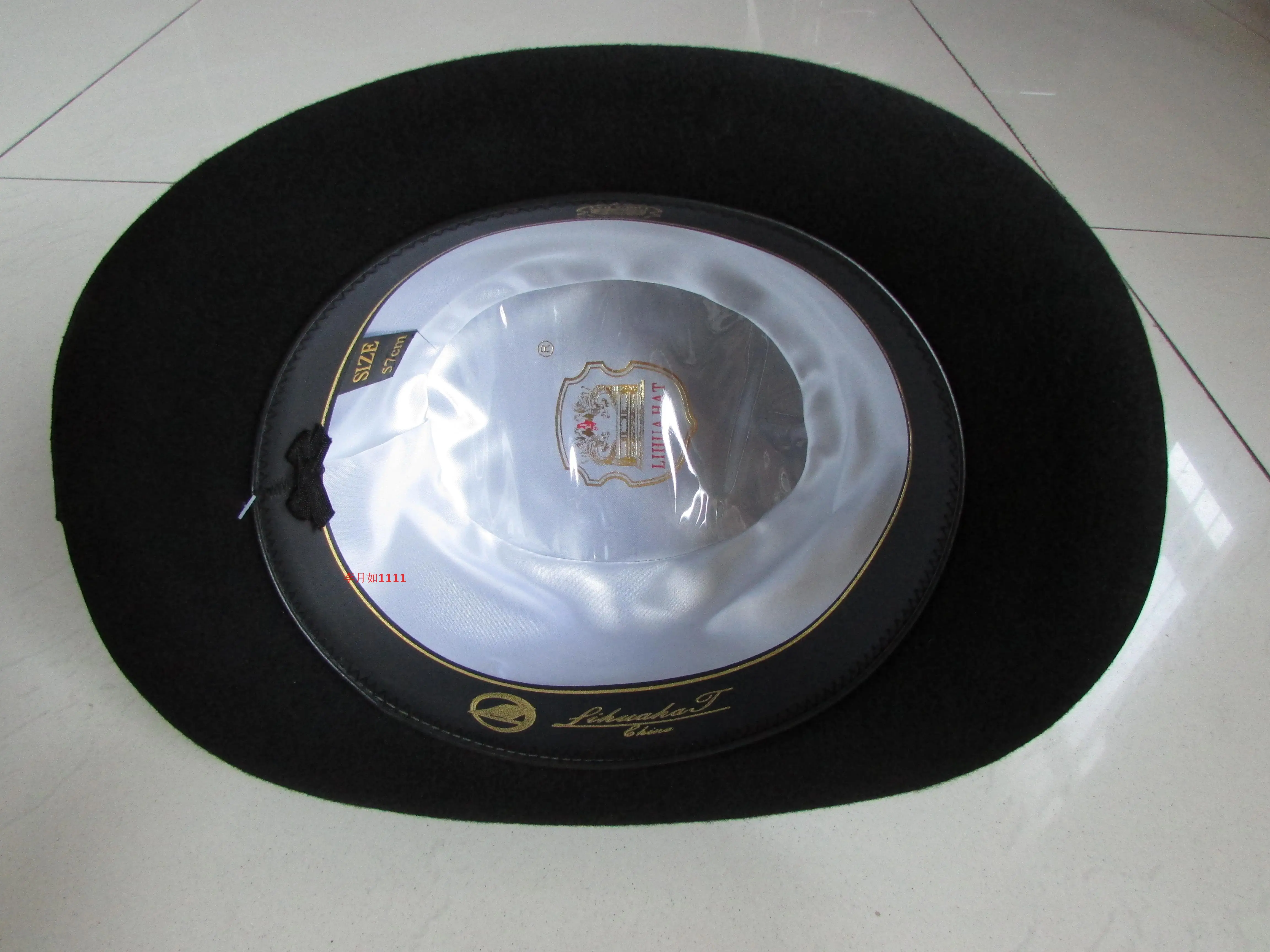 100% vlna derby čepice unisex bowler klobouky vlna flauš fedora core klobouky derby bowler klobouky peří dekorovat B-8134