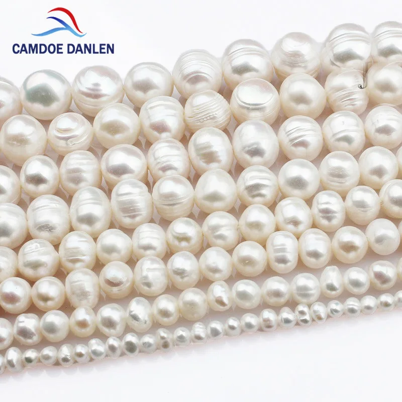 HI-Q Natural Freshwater Pearl Beads Random Mixed Rice-shaped Loose Beads For Jewelry Making DIY Semi-finished Necklace Bracelet