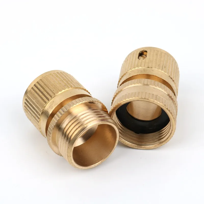 1pc pure brass garden water gun connector washing machine quick connector male/female 3/4\