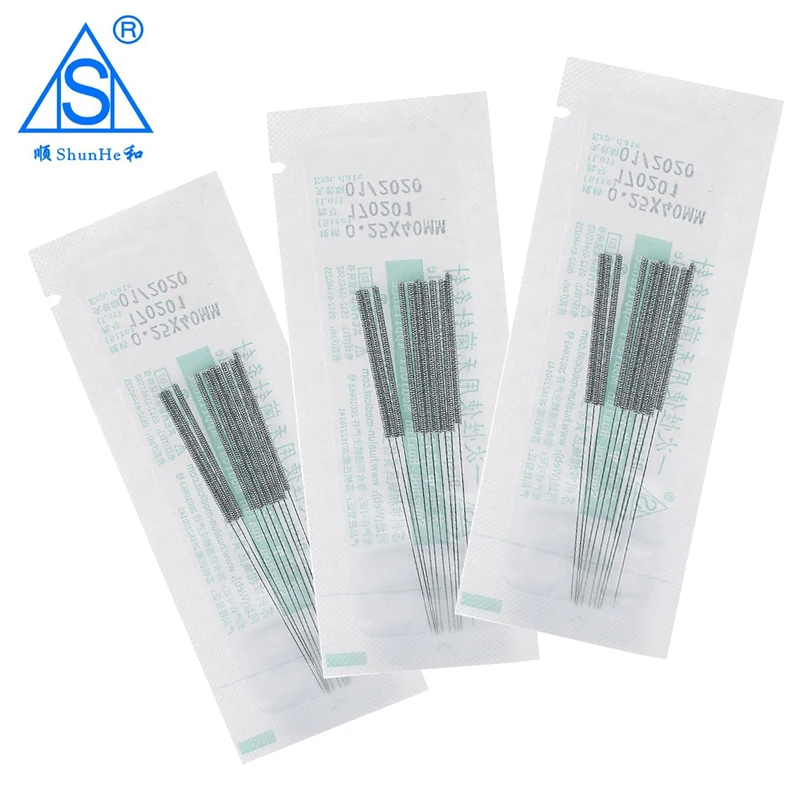 Hot Sale Big Sizes 500pcs/box Traditional Chinese medicine Acupuncture Needle Disposable Needle Beauty Massage Needle