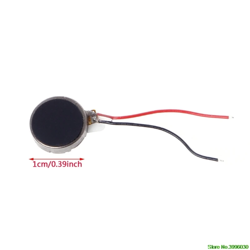 10x DC 3V 70mA 12000 RPM Für Telefon Münze Flache Vibrations Motor