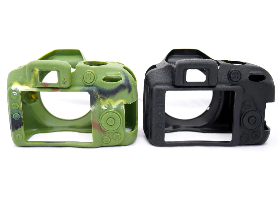 حقيبة كاميرا فيديو لنيكون D3300 DSLR ، حقيبة واقية من المطاط والسيليكون الناعم