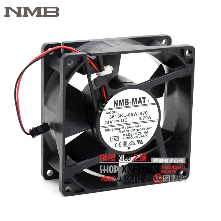 For NMB 3615KL-05W-B70 24V 0.7A 9cm dedicated drive ACS510/550 inverter fan