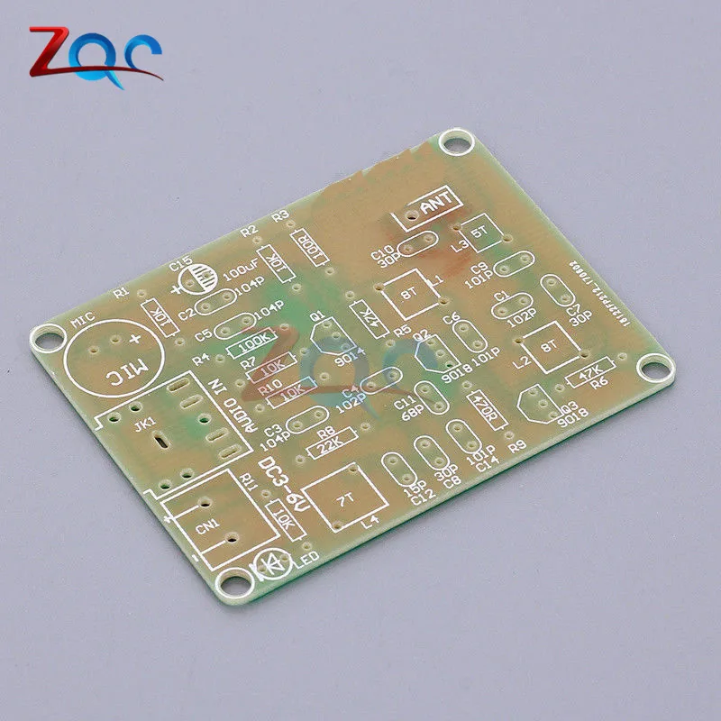 88-108MHz FM Frequency Modulation Wireless Microphone Module DIY Kits Transmitter Board Parts DC 3-6V FM Transmitter Module