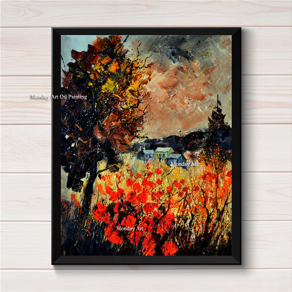 

100% Handpainted Canvas Painting Hot New Art Poster Top Canvas Home Decor Wall Picture home decoration oil painting wall artwork