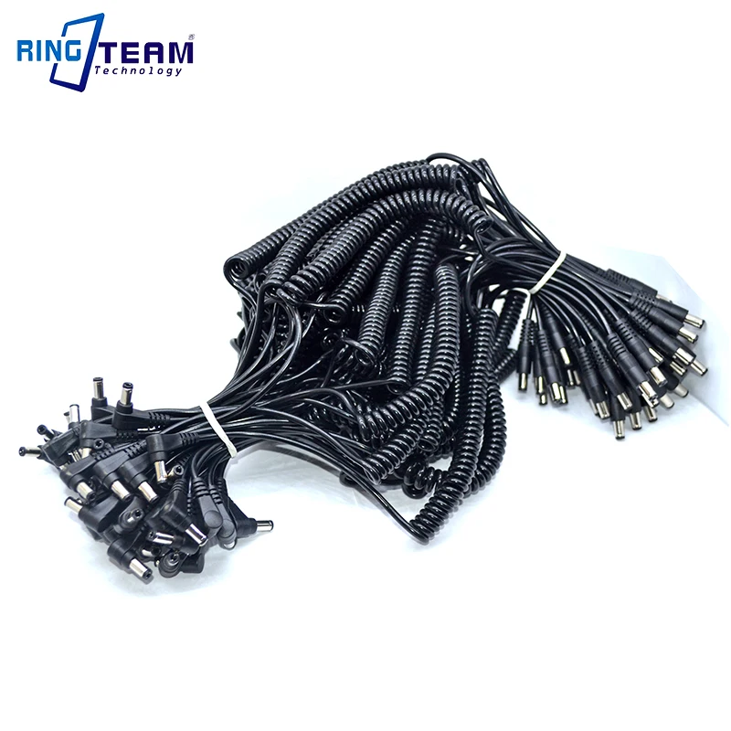 Soporte de Base de placa de batería con montaje en V, resorte retráctil de ángulo recto de 5,5x2,5mm, Cable de alimentación para cámara de cine Blackmagic BMCC BMPC