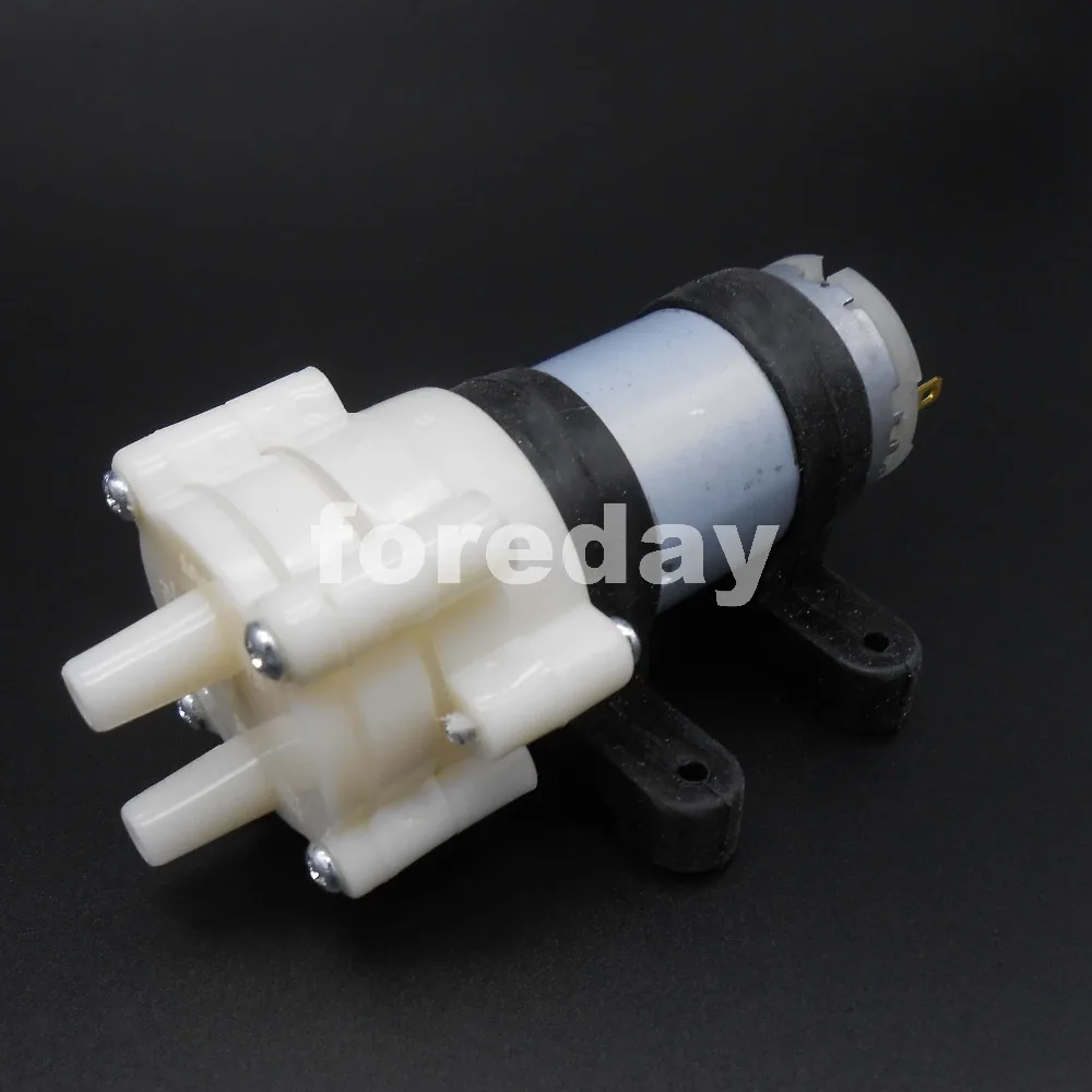 10PCS R385 0.5-0.7A 2500H 3m 1.5-2 L/Min DC12V MINI Aquarium Fish Tank Water Air DC Diaphragm Pump  DC12V  *FD052X10