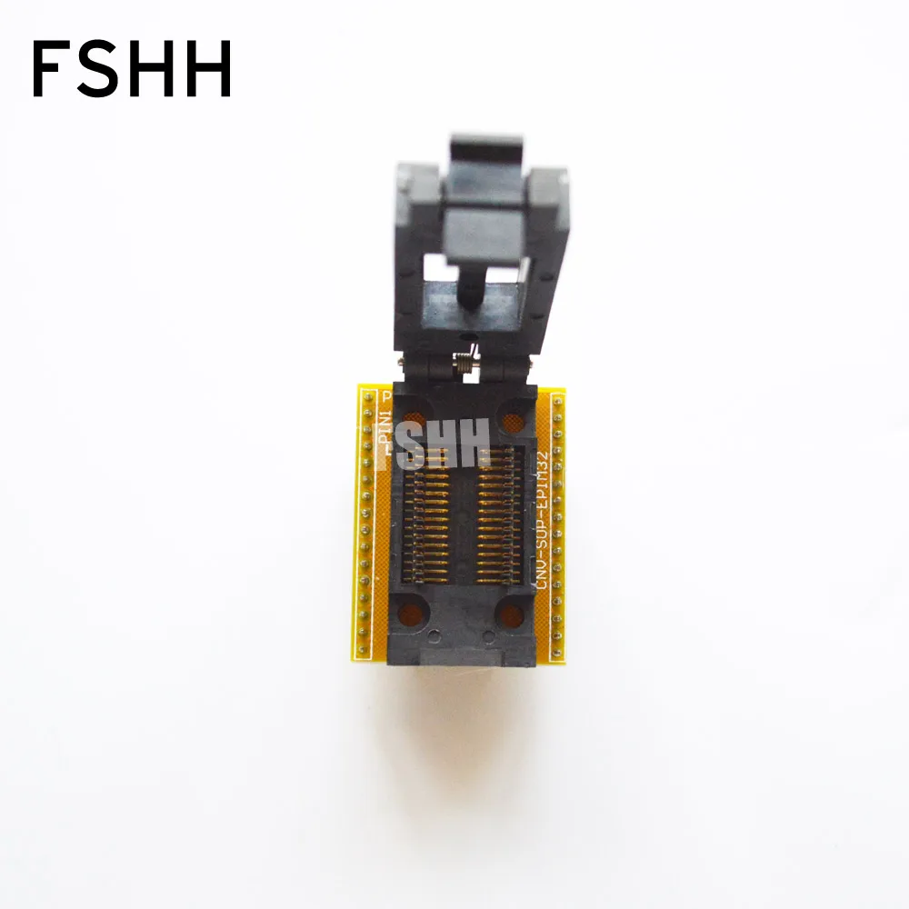 FSHH SOP32 để DIP32 Programmer Adapter FP32/SOIC32 Adapter SOP32 ic kiểm tra ổ cắm chiều rộng = 14.2 mét