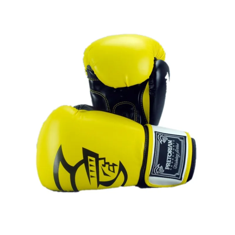 high quality original Adults Women/Men Boxing Gloves Leather MMA Muay Thai Boxe De Luva Mitts Sanda Equipments10-16OZboks