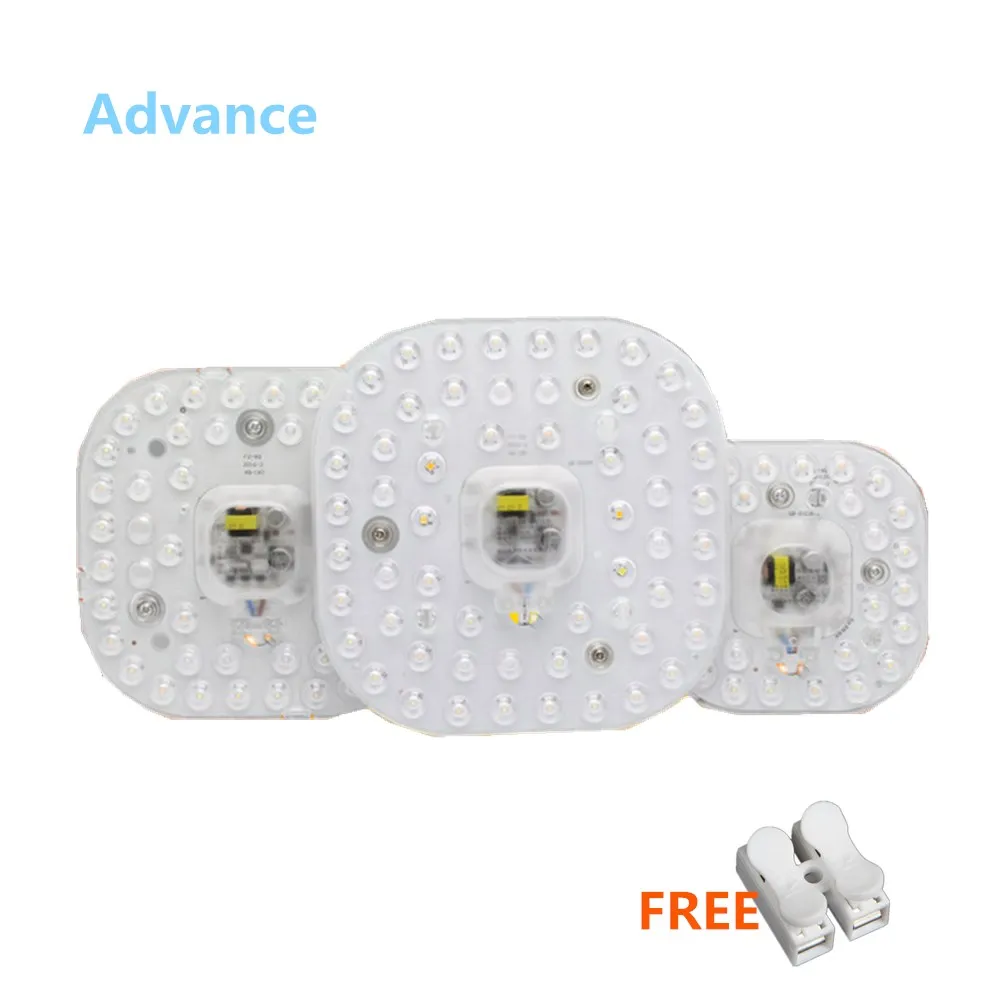 Led indoor 110V 220V illuminazione lampada a led facile installazione lampada da soffitto modulo Octopus Square rettangolare Change Renew Led upgrade