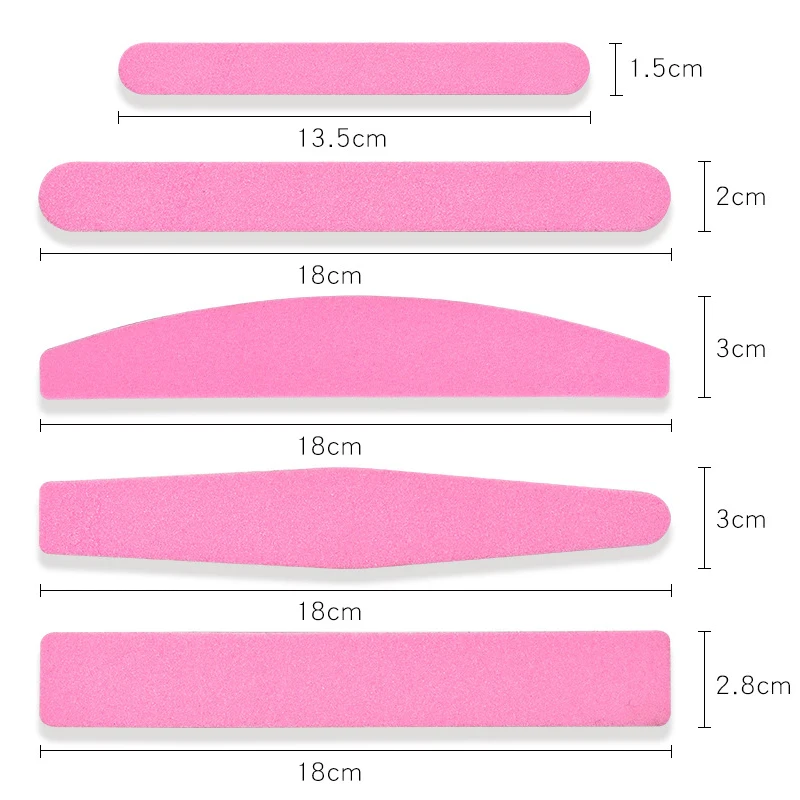 Metal Nail File with 10pcs Replacement Sandpaper Buffer strips Adhesive Pads Stainless Steel Handle Double Side Calluses Remover