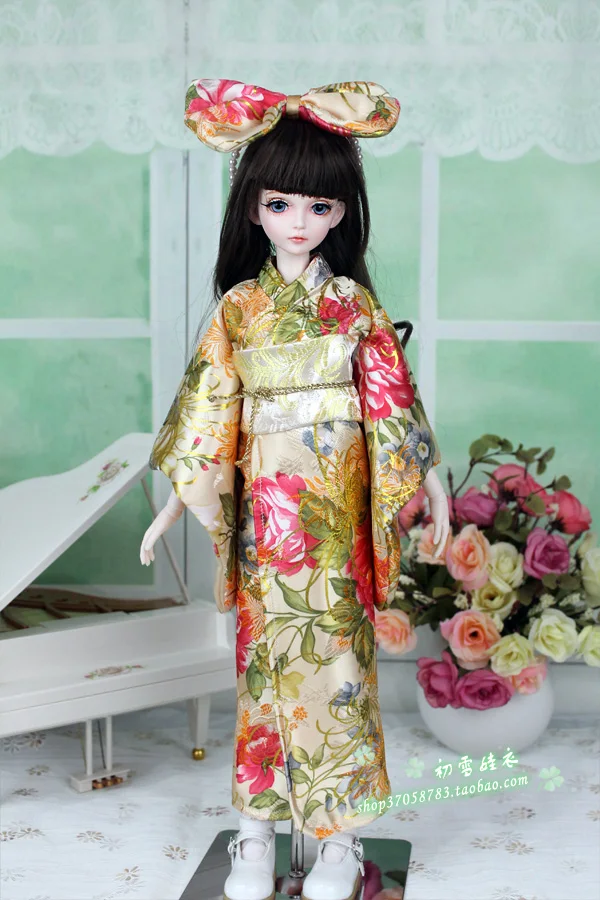 1/6 1/4 1/3 scale BJD Japanese yukata kimono clothes set accessories for BJD/SD doll,Not included doll,shoes,wig and other A0354