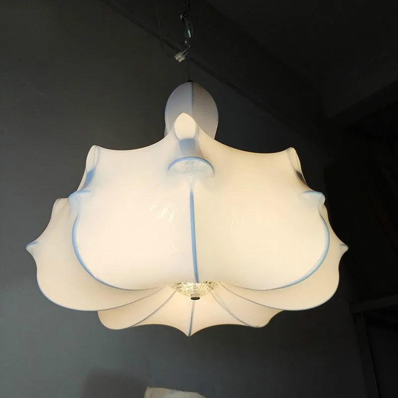 

Creative dining room chandelier fabric corridor lamps dining room balcony corridor teahouse chandelier project custom lamps