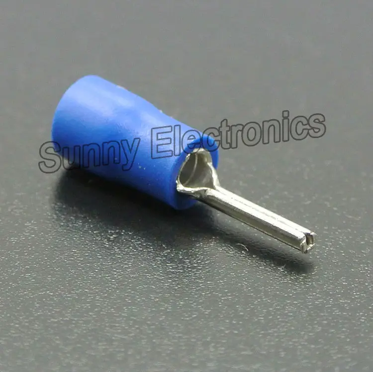 1000x16-14AWG Insulated Blue Wire Pin Splice Connector Crimp Electrical Terminals