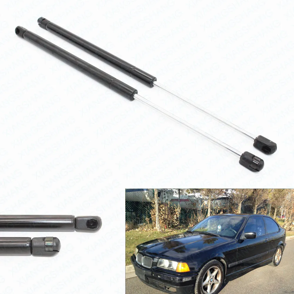 for 1995 1996 1997 1998 1999 BMW 318Ti Hatchback Rear Liftgate Boot Gas Lift Supports Struts Prop Rod Arm Shocks 23.39 inches