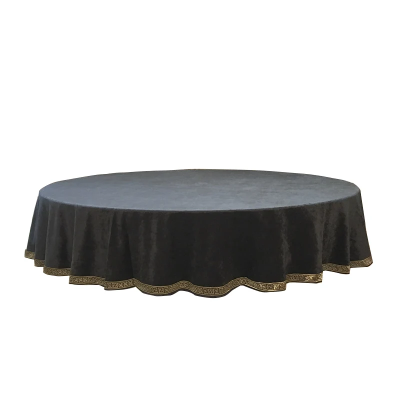 

Simple European Round Table Cover, Household Dining Table Cloth