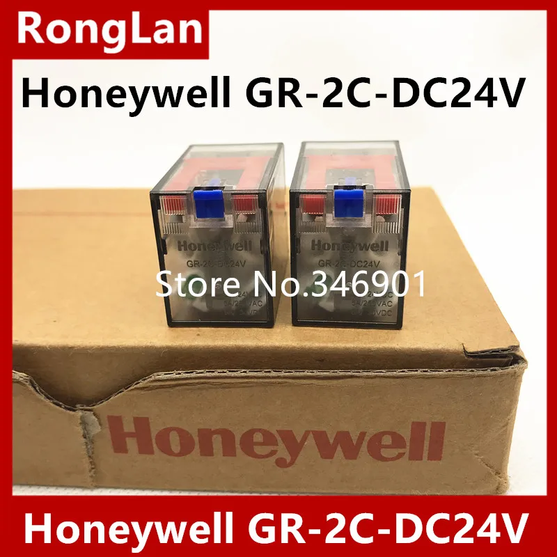 Imagem -04 - Honeywell-relé Original Genuíno Gr2c-dc24v Gr-2c-ac24v Gr-2c-ac230v Gr-2c-ac380v Gr-2c-ac110v Pés 2co 5a10 Pcs