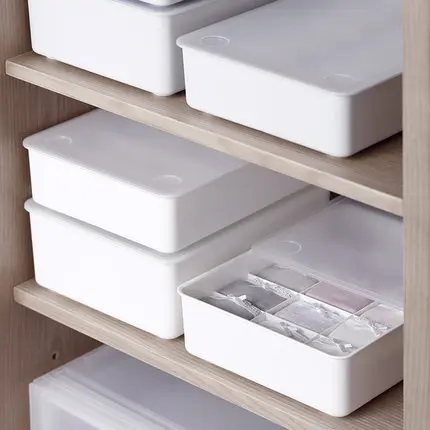 

Storage Box Bra Underwear Socks Sorting Box Wardrobe Drawer With Plastic Storage Box With Lid