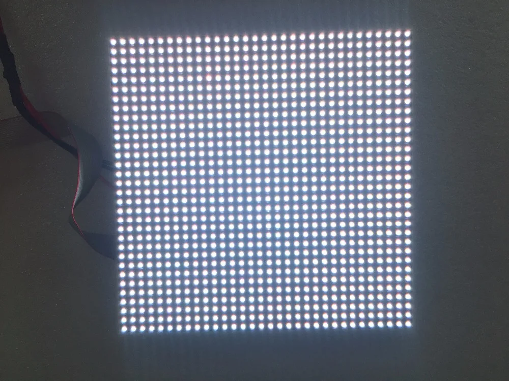 192X192Mm 32X32 Pixels 1/16 Scan Smd3528 Rgb Full Color P6 Led Module Voor Binnenscherm Hoge Kwaliteit Led Panel Videomuur