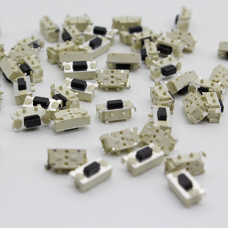 Free shipping 50PCS SMT 3X6X3.5MM Tactile Tact Push Button Micro Switch Momentary