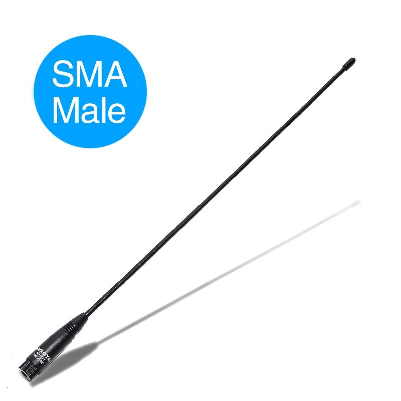 ABBREE AR-771 SMA-Male Dual Band VHF/UHF 144/430MHz Soft Antenna NA771 For Yaesu TYT TH-UV8000D WOUXUN Walkie Talkie NA 771