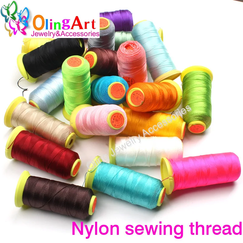 OlingArt 0.3MM 700m Mixed multicolor options Nylon Thread line/wire/rope women choker earrings Bracelet necklace jewelry making
