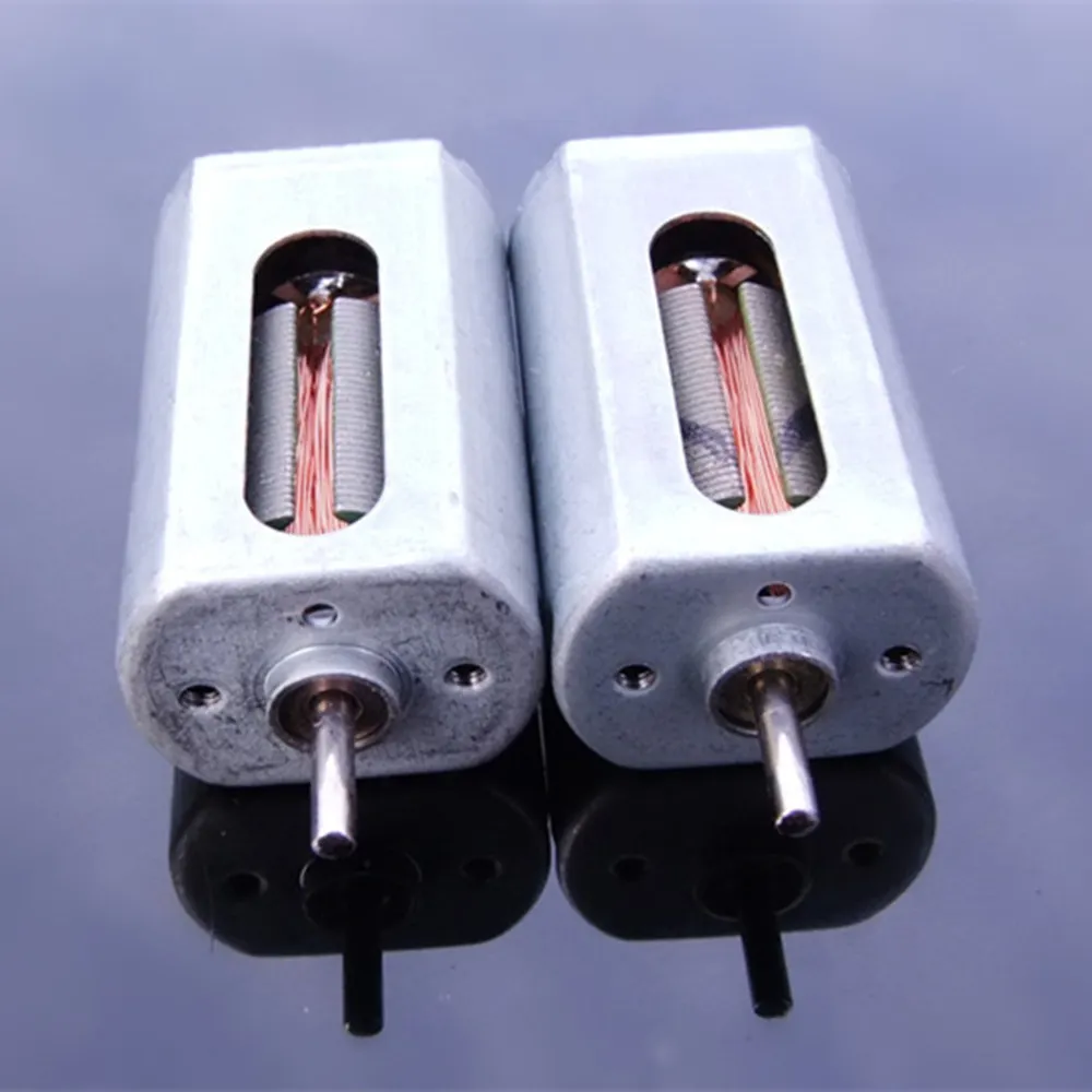 1pcs colorized 180 mini DC motor strong magnet with extra-large cooling hole 12V 21000RPM 6V large torque