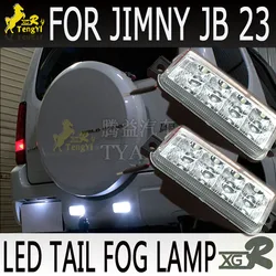 XGR led tail fog  light reflector rear garnish lamp for jimny JB23  white  color