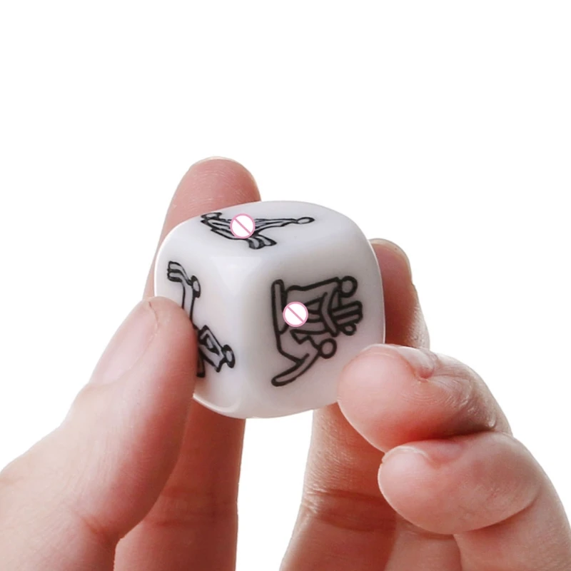 20mm Adult Sex Dice Erotic Poses Couple Funny Sexy Love Toy Night Bar Humor Game DORP SHIPPING