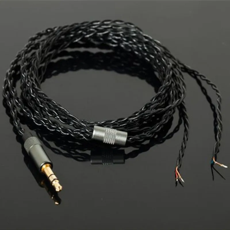 DIY Headphone cable 3.5mm 5N copper cable Strands audio Earphone Maintenance Wire headphone repair for headset