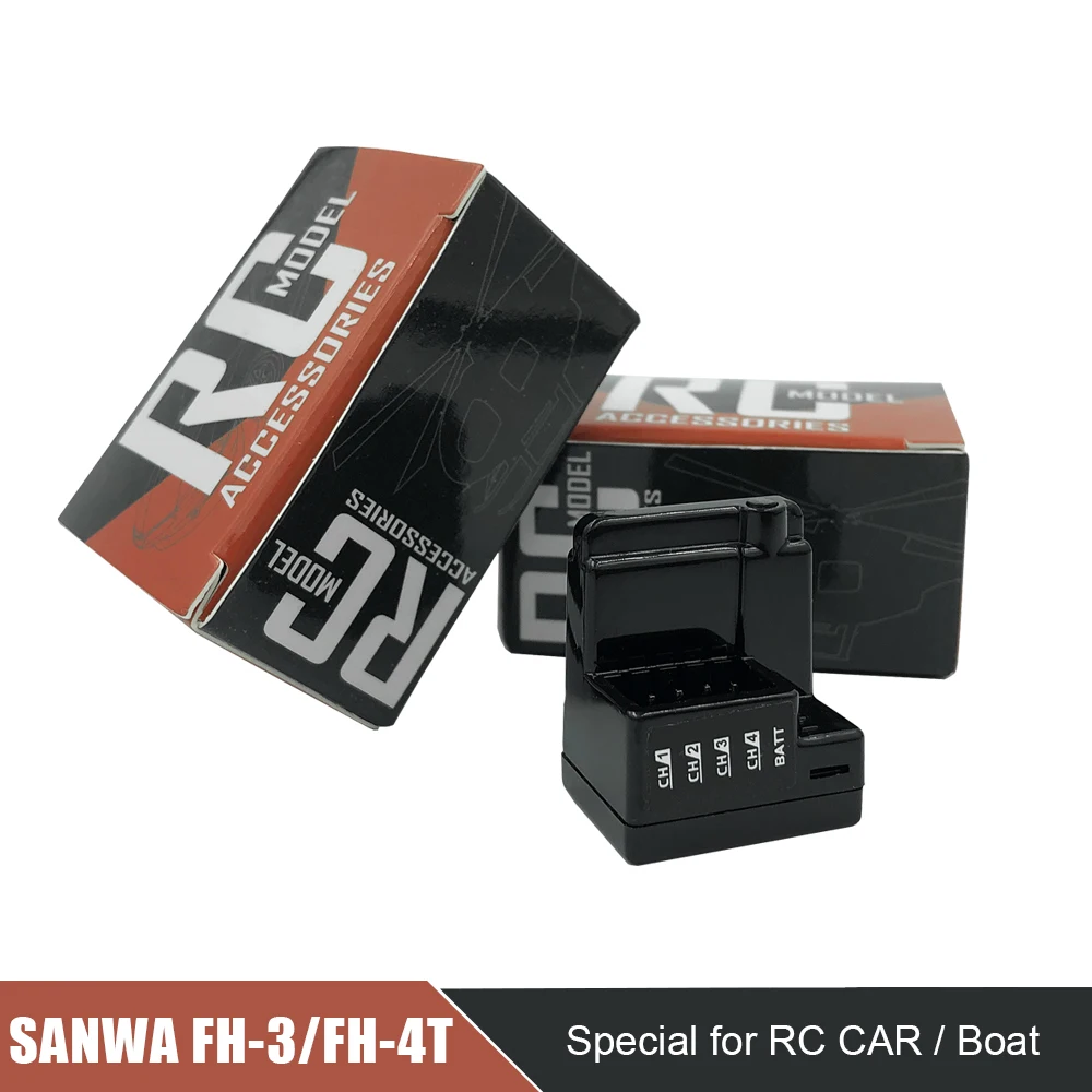 ARX-482R FH3/ FH4T Mode 4 Channel Compatible Receiver special for Sanwa MT4 MT-44 MT-S M12S M17 RC Car and Boat