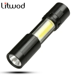 Files Led Lights Bulbs Flashlight Torch Aluminum Outdoor Sport Waterproof Black 10w 2-4 Shock Resistant Litwod Q5 Pee Job