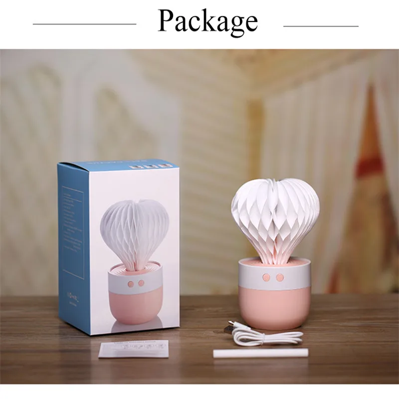 THANKSHARE USB Aromatherapy Essential Oil Diffuser - 130ml Car Portable Mini Ultrasonic Cool Mist Aroma Air Humidifier for Home