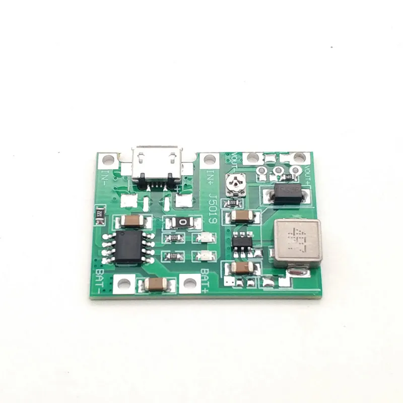 3.7V 9V 5V 2A Adjustable Step Up 18650 Lithium Battery Charging Discharge Integrated Module