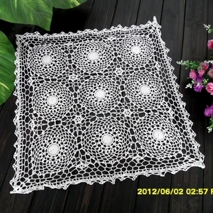 2014 zakka women like fashion cotton crochet sofa cover for decor towel for couch decor  cutout cover towel square table cloth