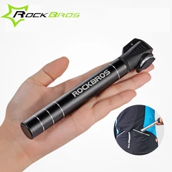 ROCKBROS Road Bicycle Pump Mini Portable Light Aluminum Alloy Bike Air Pump 16 cm 2 Styles Mountain Bike Cycling Accessories