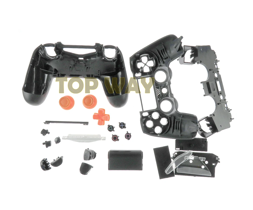 1set For PS4 Controller Housing Shell Case Full Cover Front Back Hard Upper JDM 011 4.0 For Sony Playstation 4 JDS-001 JDS-040