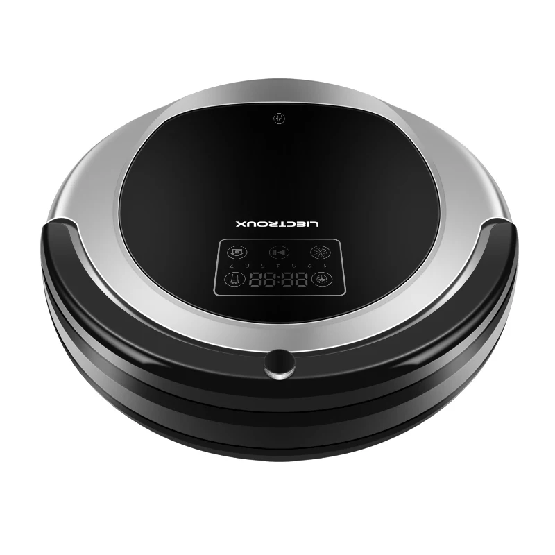 LIECTROUX B6009 Robotic Vacuum Cleaner,Map Navigation,Smart Memory,Low Repetition,Virtual Blocker,UV Lamp,Water Tank,Low noise