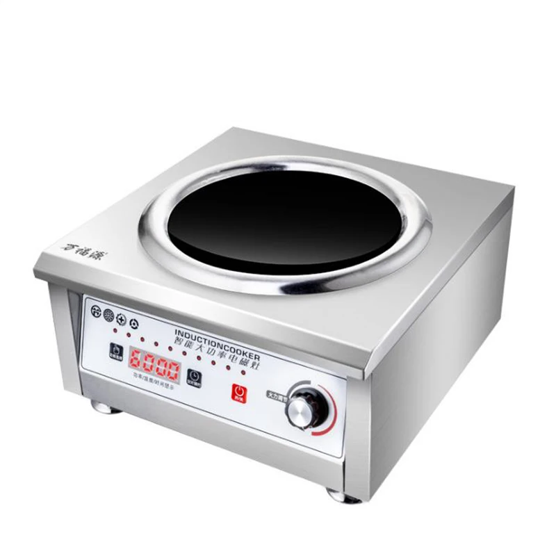 

Commercial Induction Cooker 6000W Concave High Power Canteen Hotel Kitchen