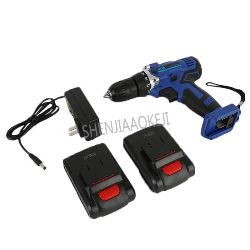 25 V 充電ドリル 32N. M リチウム電池充電式ハンドドリル電動ドライバーツール電動ドライバーねじりドリル