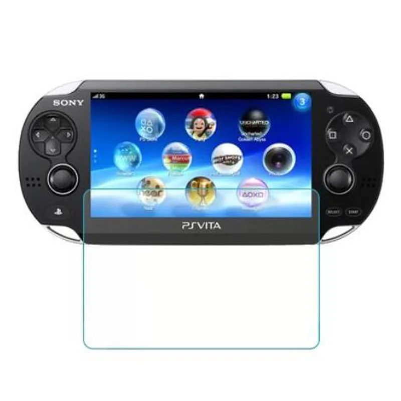 Tempered Glass Clear Full HD Screen Protector Cover Protective Film Guard for Sony PlayStation Psvita PS Vita PSV 1000 Console