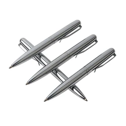 Mini Metalen Balpen Roterende Pocket-Size Pennen Voor School Kantoor Draagbare Balpen Kleine Pen Prachtige Korte