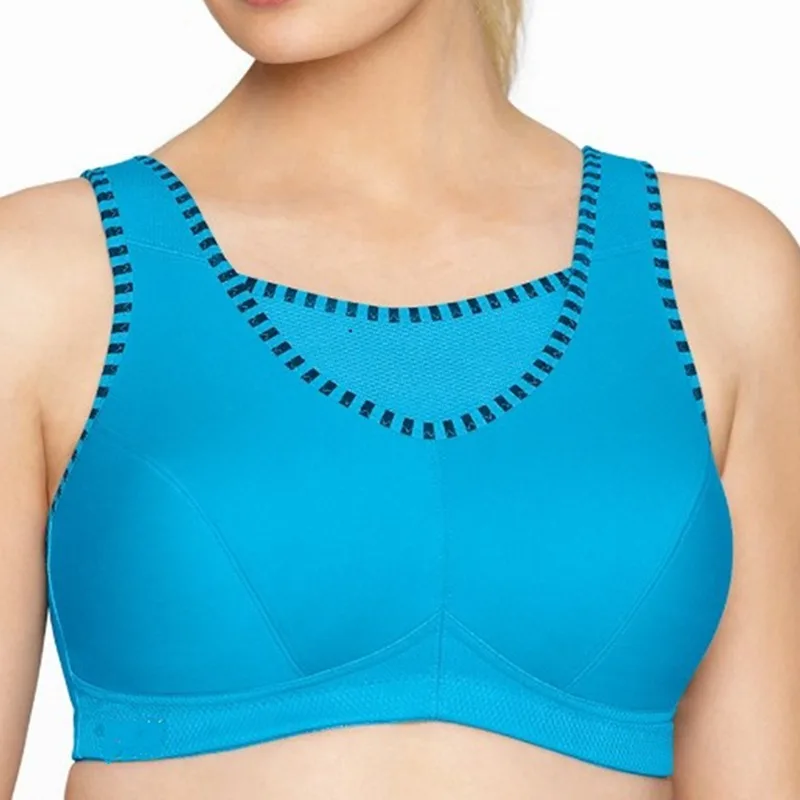 Women's Comfort Full cup Support Active Bra Plus size Breathable sports Bra Magic Lift Style coverage medium impact wire free