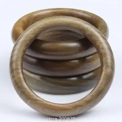 BB-483 Natural Green Sandalwood Bangle Natural Wooden Healthy Fragrant Sandal Bangles for Lady 56-59mm