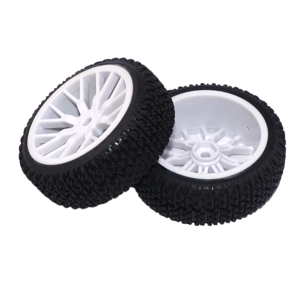 4pcs 1/16 Rally Tire Car Tires Buggy Tyre Pull Rally Wheel for RC HPI HSP Hobao Savage ZDRacing LRP Wltoy