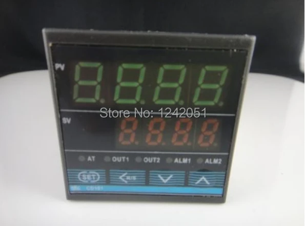 Imagem -03 - Controlador de Temperatura Lcd Pida Digital Duplo Cd101 Mais 1m. Termopar tipo k